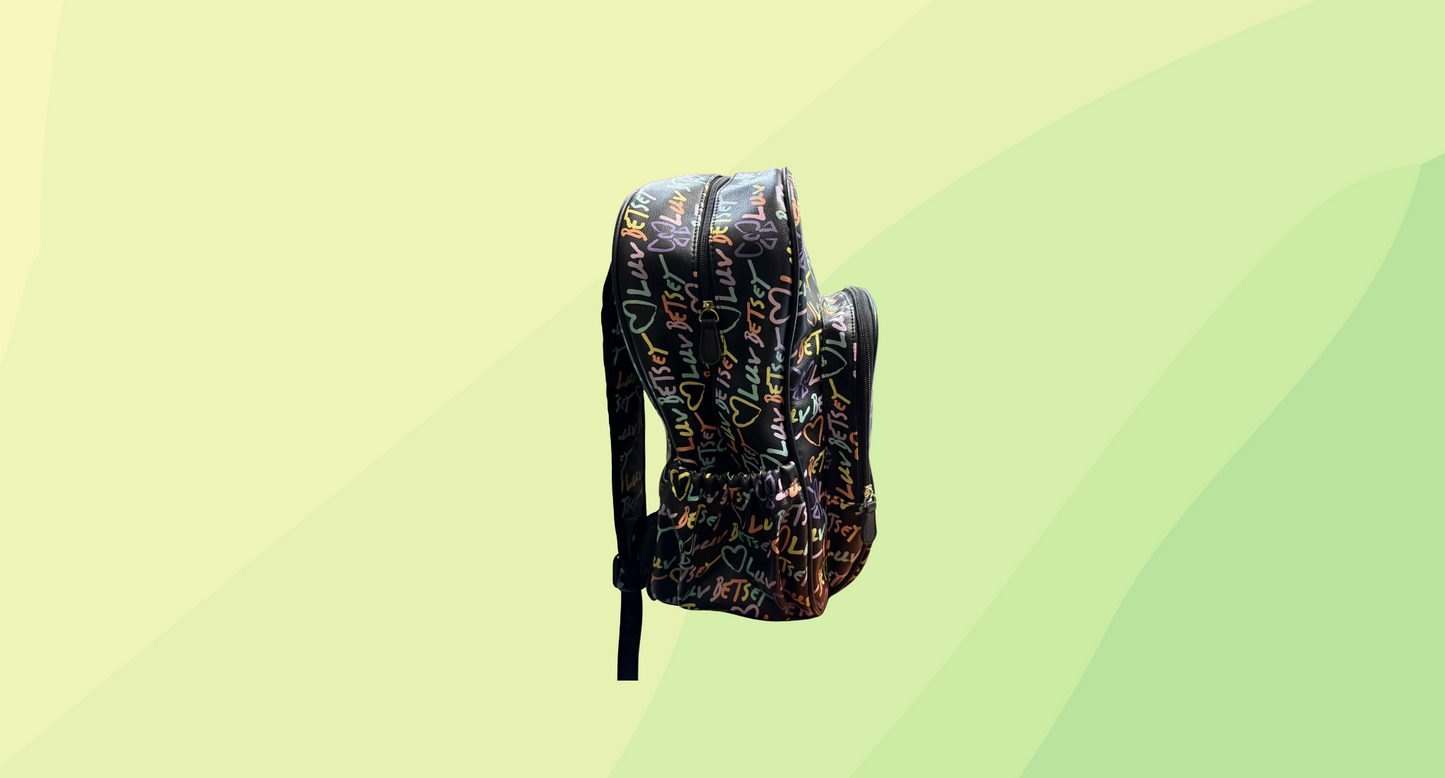 Luv Betsey by Betsey Johnson Backpack - Black/Multi
