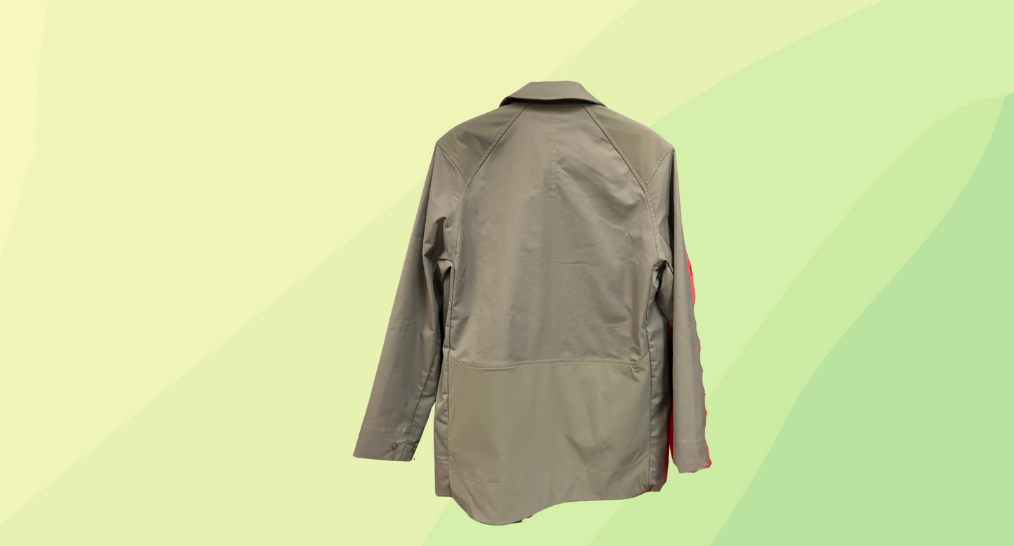 Lululemon Mens Snap Front Jacket - S - Khaki Green