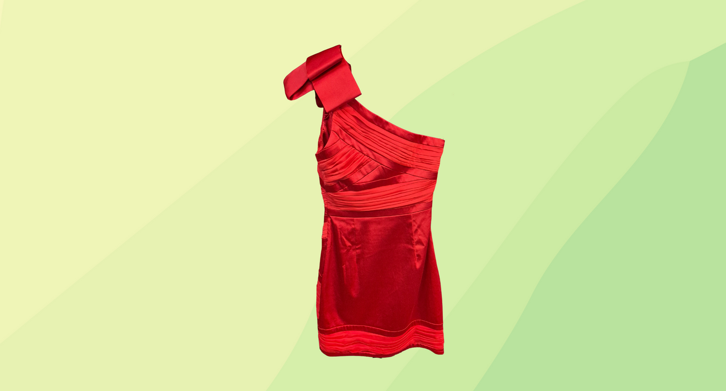Seduce Short Formal Dress - Size 6 - Red