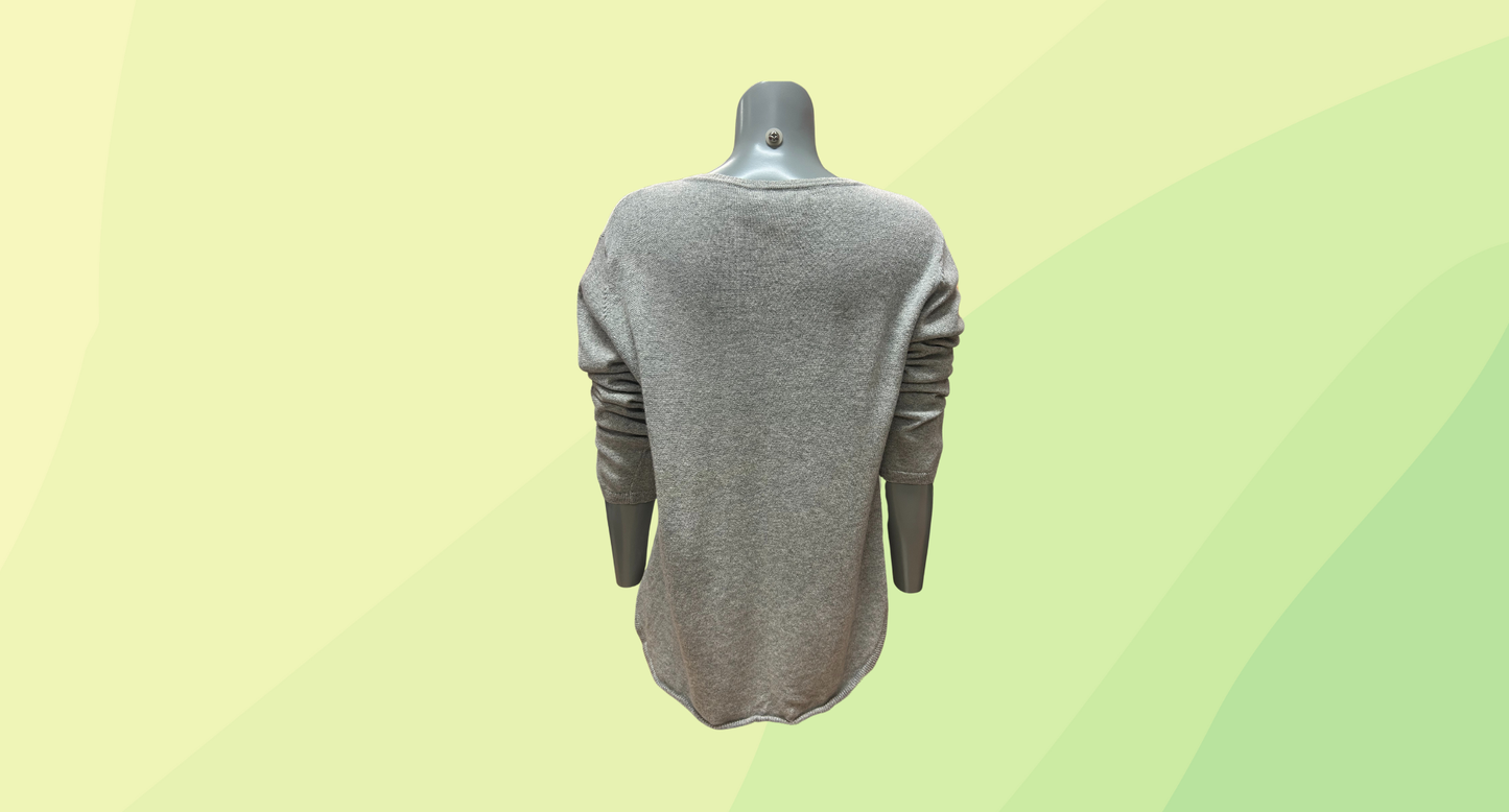 Trenery Italian Yarn Knit Pullover - XL - Grey
