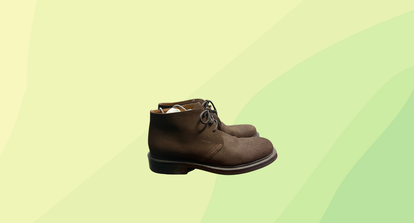 Goex Mens Suede Goecx Respira Boot (with dust bag) - Size 43 - Brown