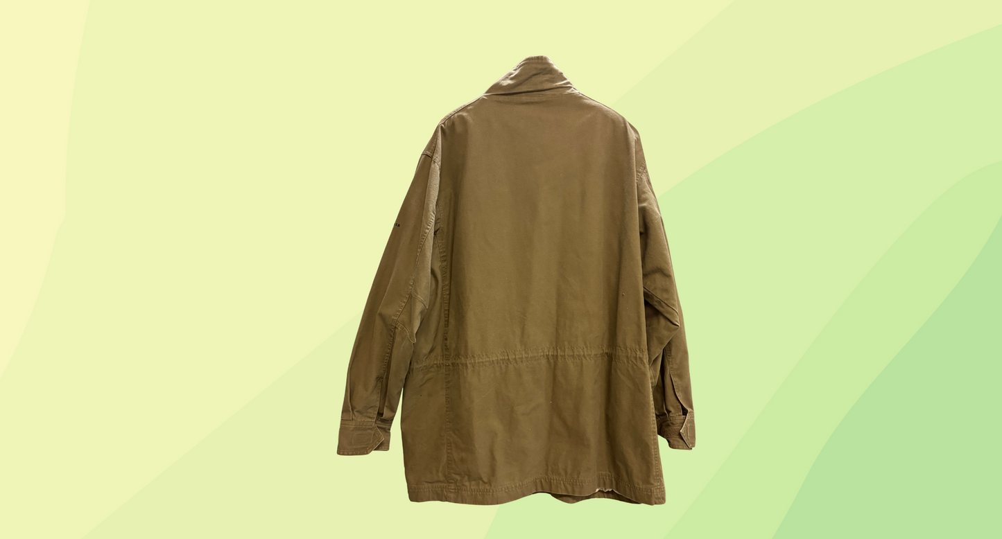Jarvis Walker Mens Vintage Fishing Jacket - XL - Khaki