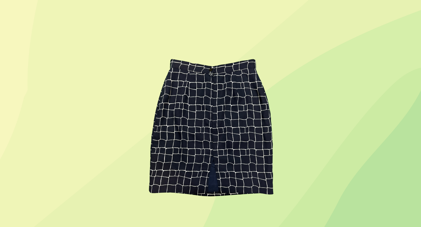Charlie Brown Skirt - Size 14 - Navy