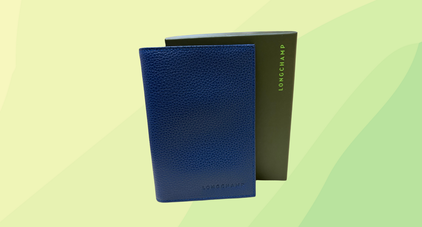 Longchamp Passport Wallet - Blue