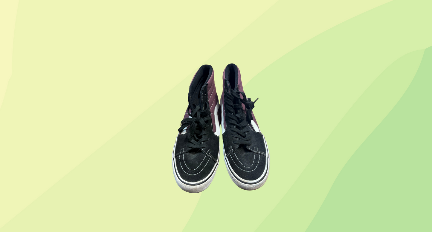 Vans SK8-Hi Pro Sneaker - US M11 - Purple/Black