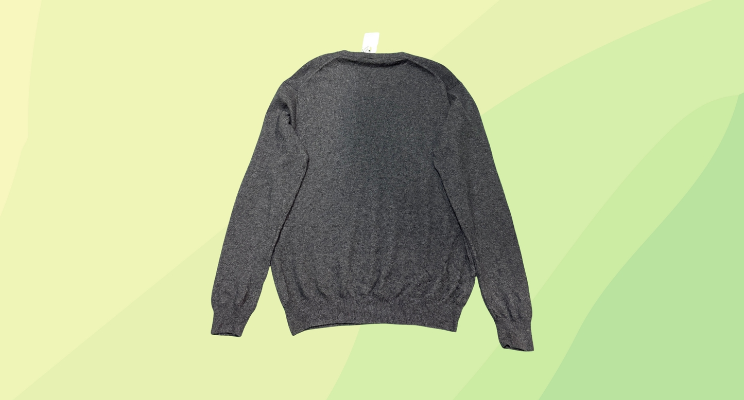 Rodd & Gunn Mens Wool Blend Knit Pullover - M - Charcoal