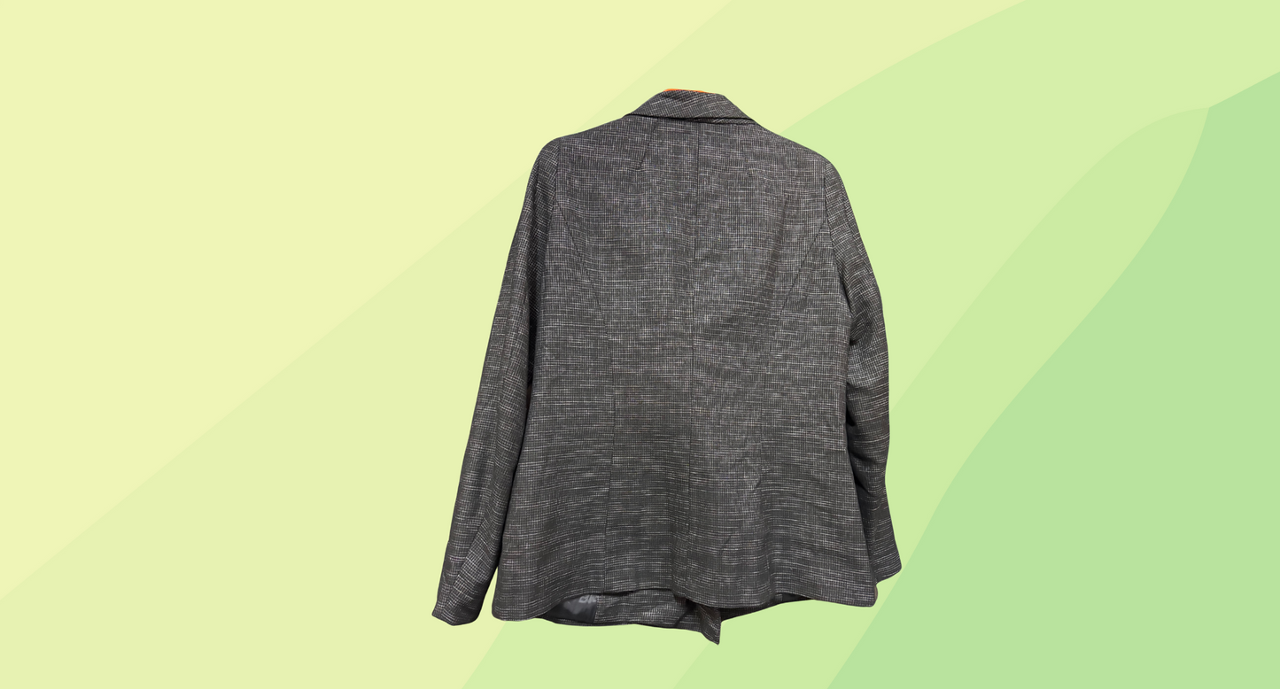 Veronika Maine Asymetric Jacket - Size 12 - Grey