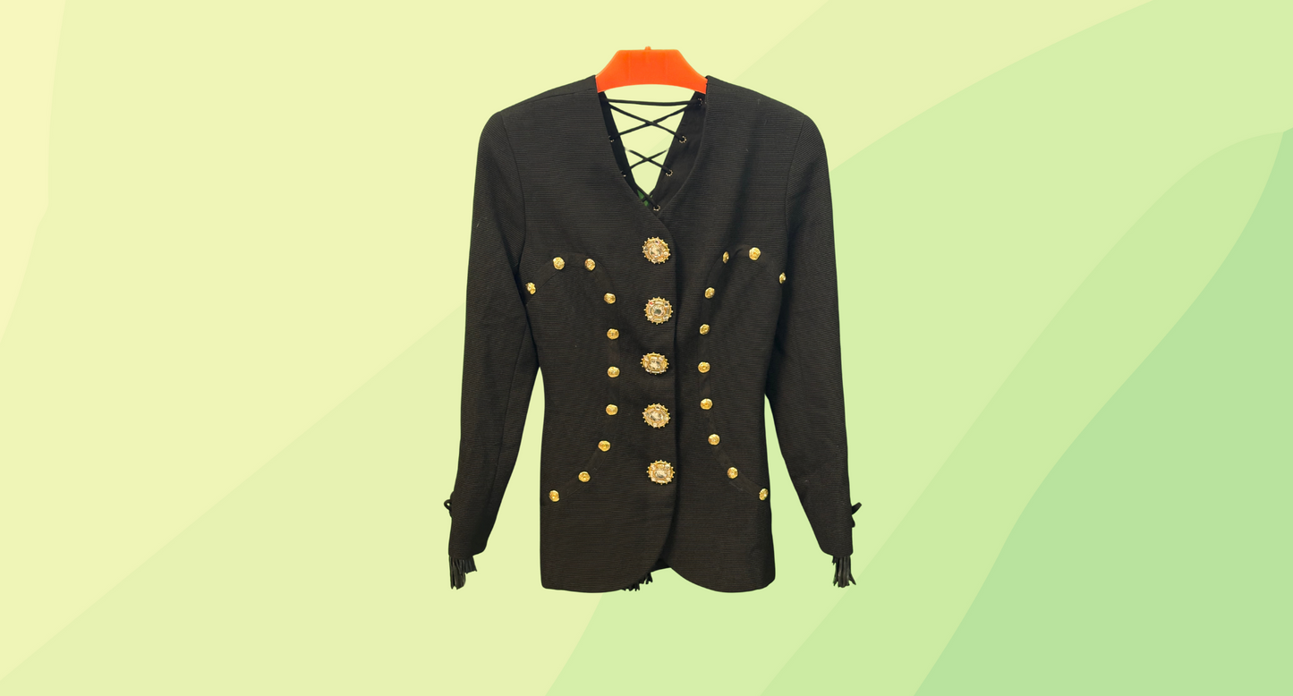 Gemma Kahng Blazer - Size 4 - Black