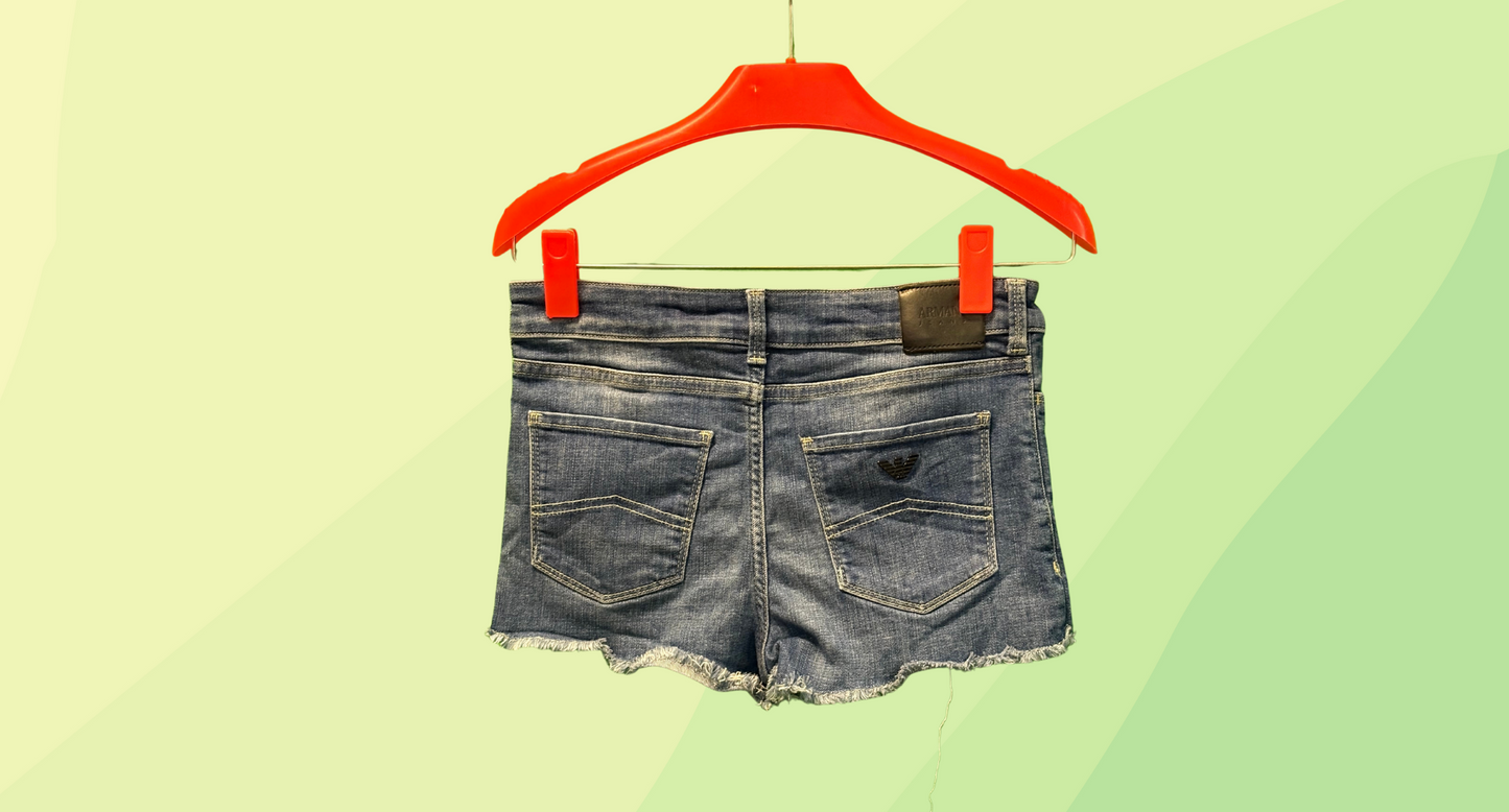 Armani Jeans Shorts - Size 8 - Denim - Not authentic