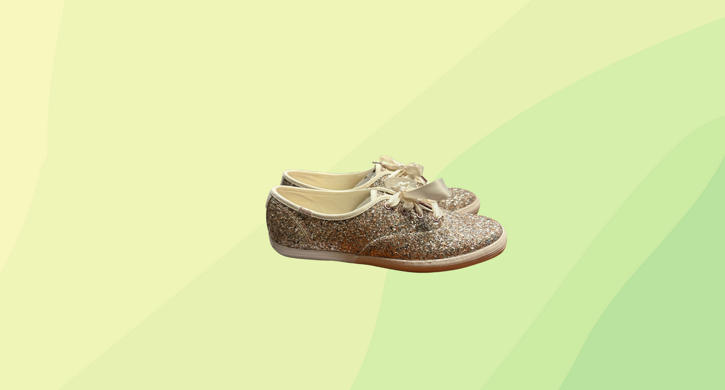 Keds for Kate Spade Canvas Shoes - US 8 - Glitter Multi