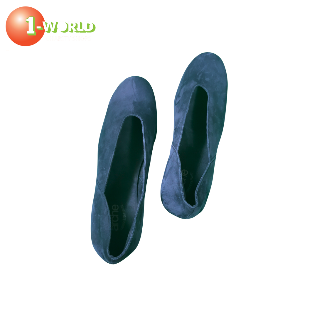Arche Blue Leather Shoe - EU 39