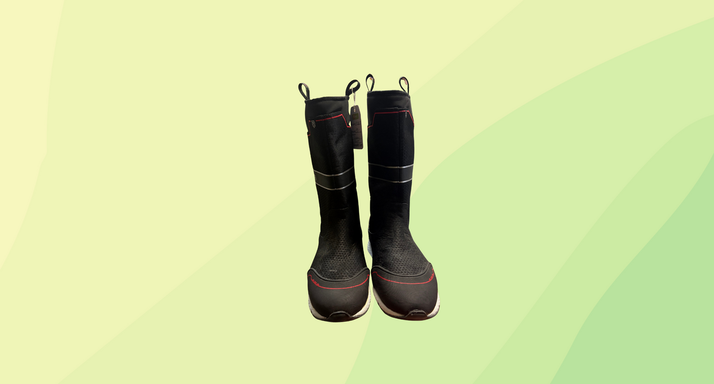 Dubarry Sailing Boot - Hobart - Size 46 - Black/Red Trim