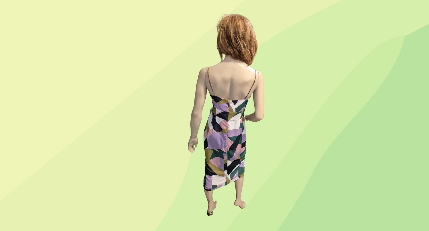Cooper St Drape Dress - Size 12 - Multi