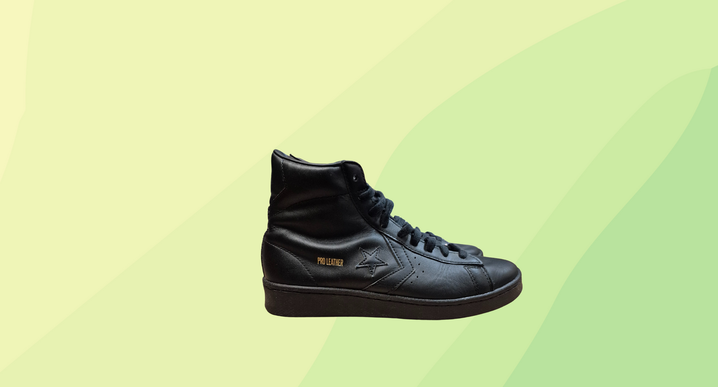 Converse Pro Leather Gold Standard - High Top - Mens 7 - Black