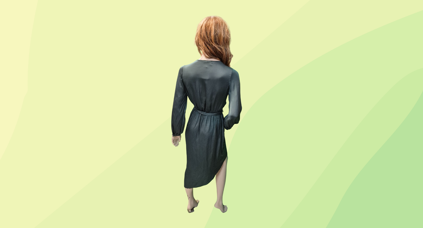 Sheike Dress - Size 8 - Olive