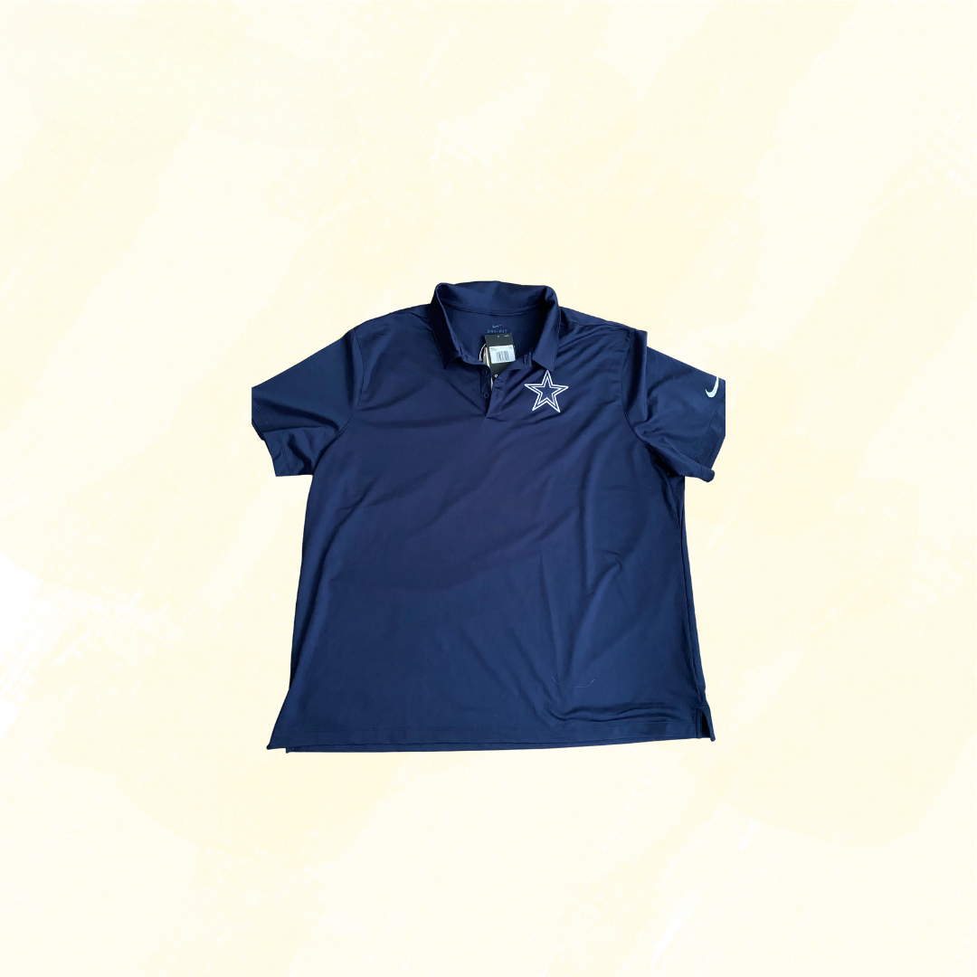 Nike NFL Dallas Cowboys Polo - Navy - 3XL