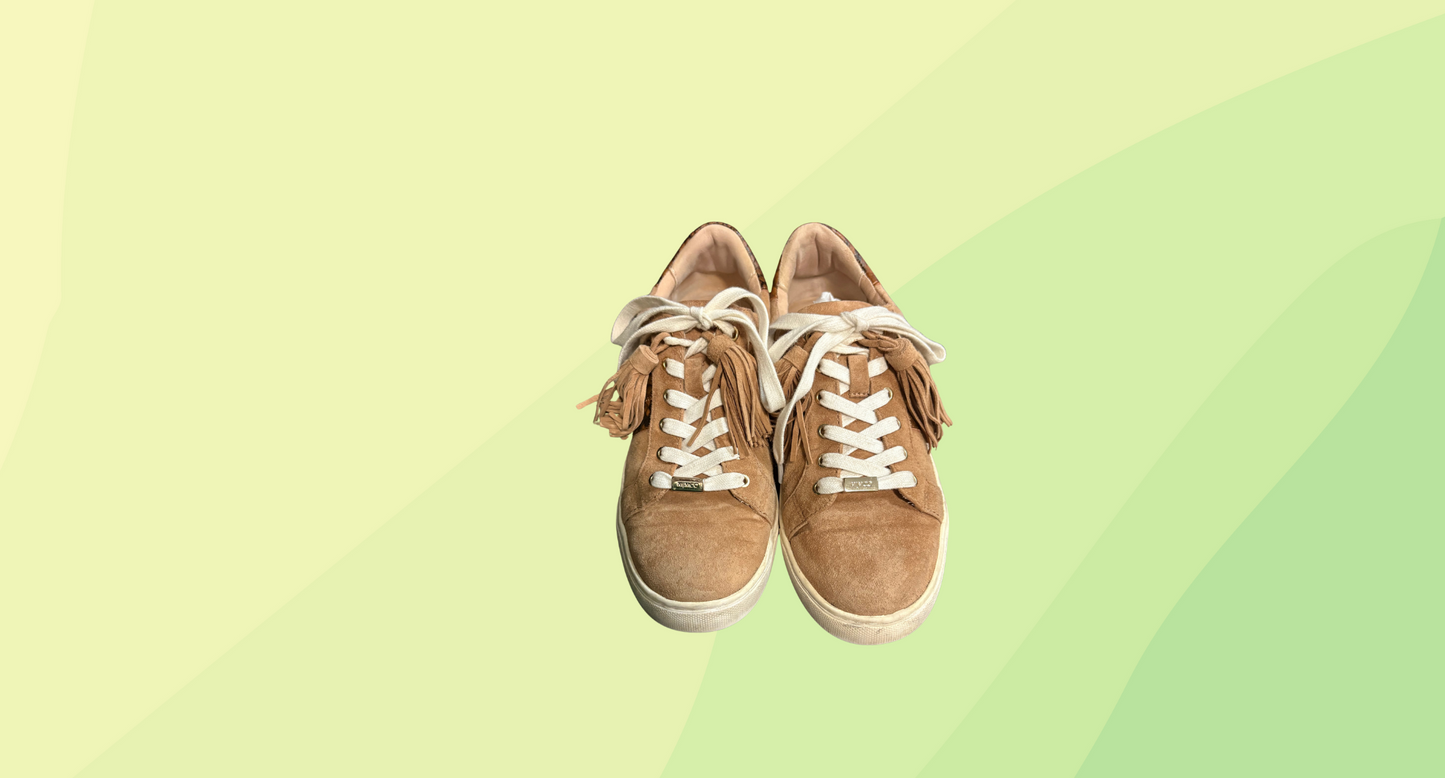 Mimco Discovery Sneaker RRP $229 - Size 37 - Caramel