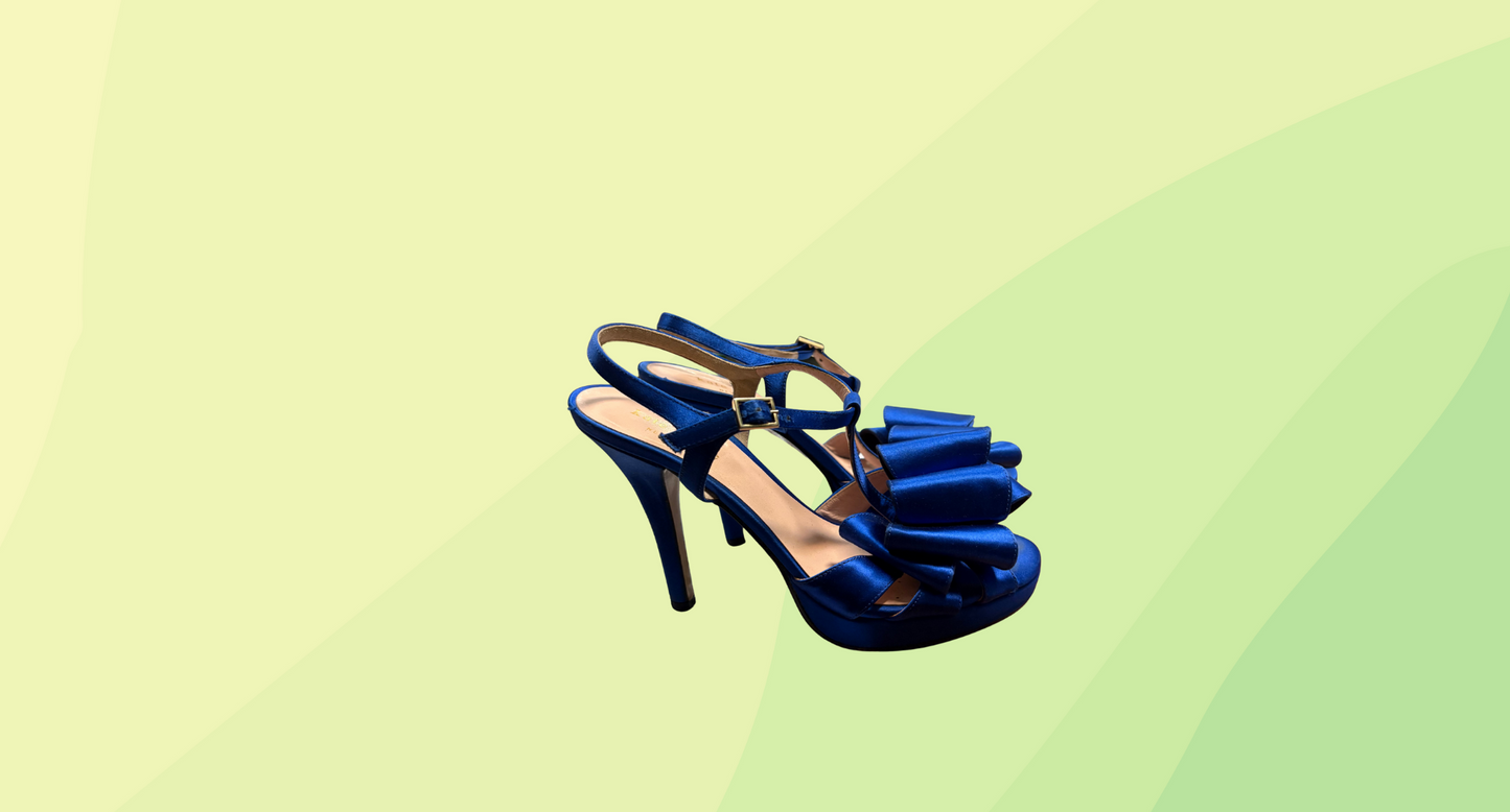Kate Spade Stiletto w/dustbag - Size 7.5 - Cobalt Blue
