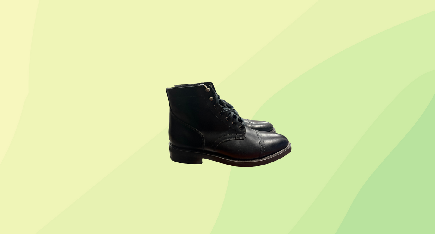 Thursday Boot Company Men's Captain Rugged & Resilient Lace-up Boots - M11.5 - Black
