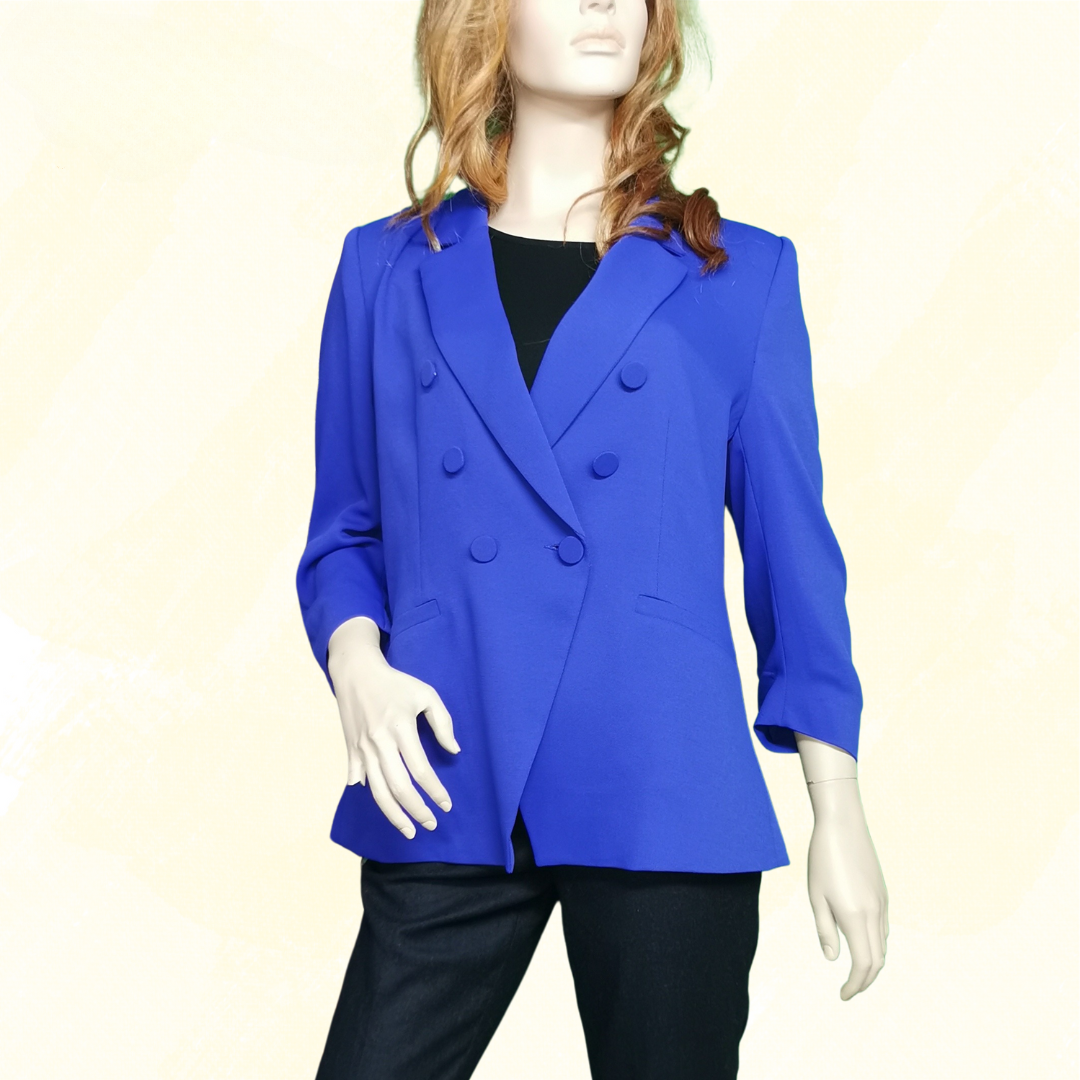 Portmans Jacket - Size 16 - Blue