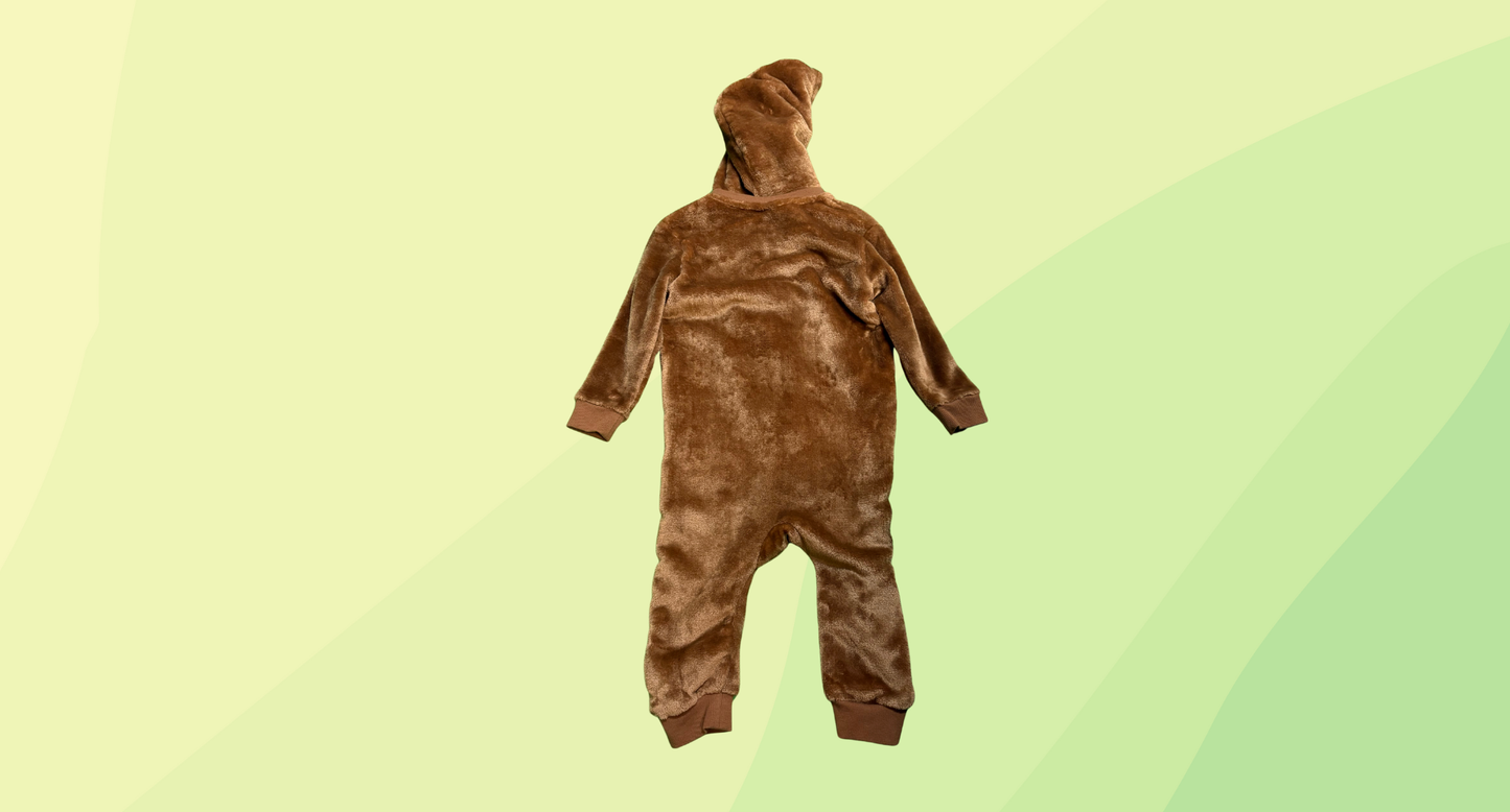 Peter Alexander Chewbacca Onsie RRP $69.95 - Baby 1-2 - Brown
