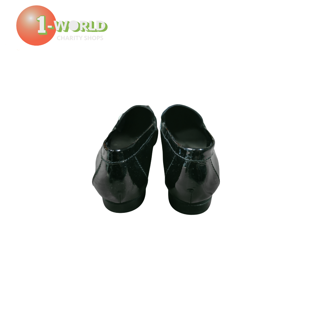 Easy Steps Verona Flats/Buckle Feature - 7C Patent Black
