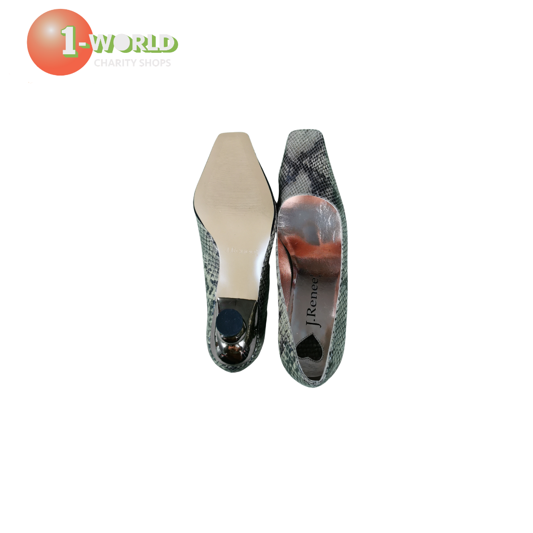 J.Renee Malena Pump - 10.5 Lizard Print