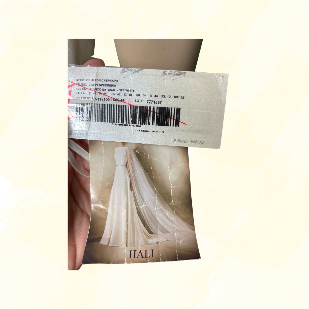 La Sposa - Hali Wedding Dress - RRP $2900 - Ivory - 12