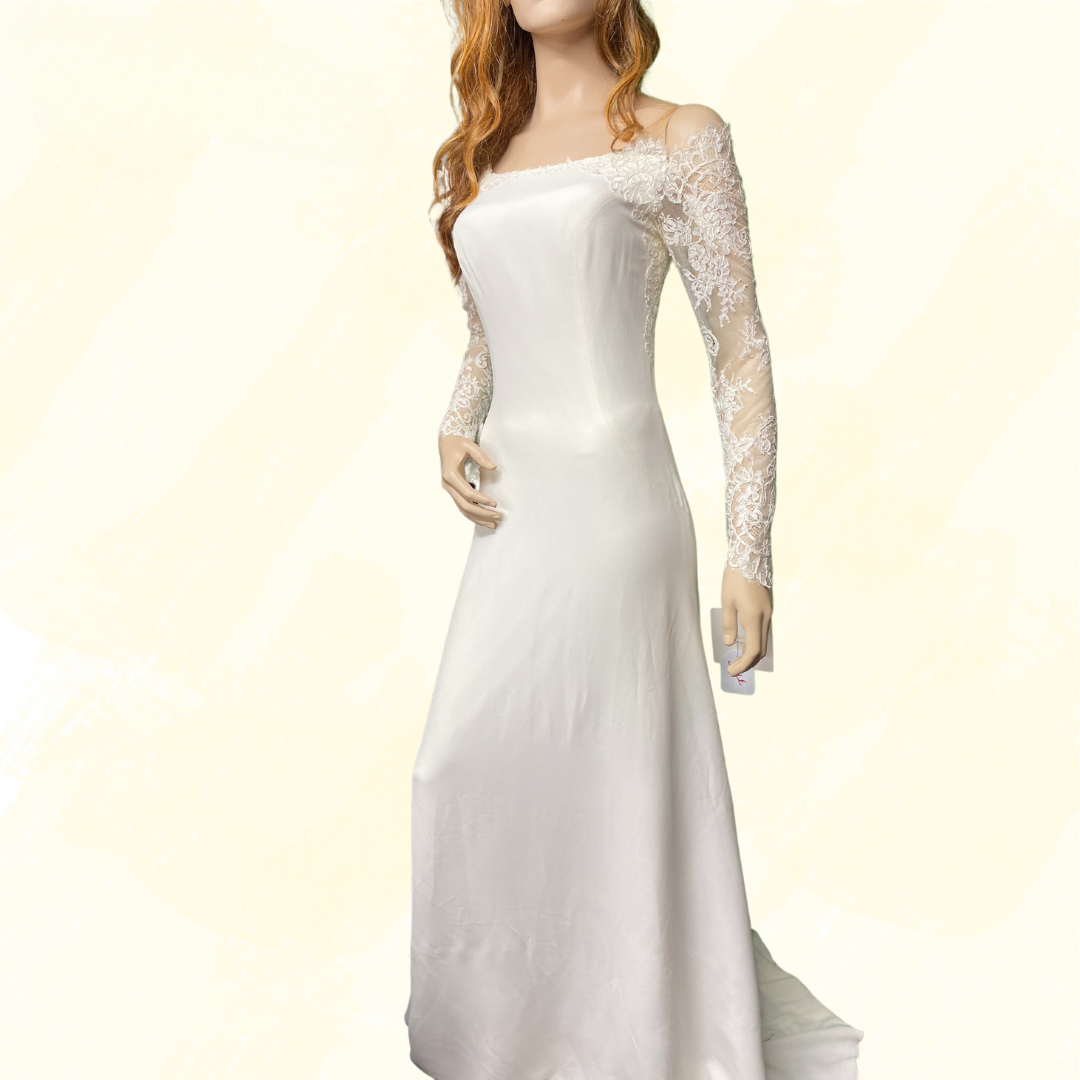Atelier Prononvias Wedding Dress - RRP $3700 - Ivory - 10