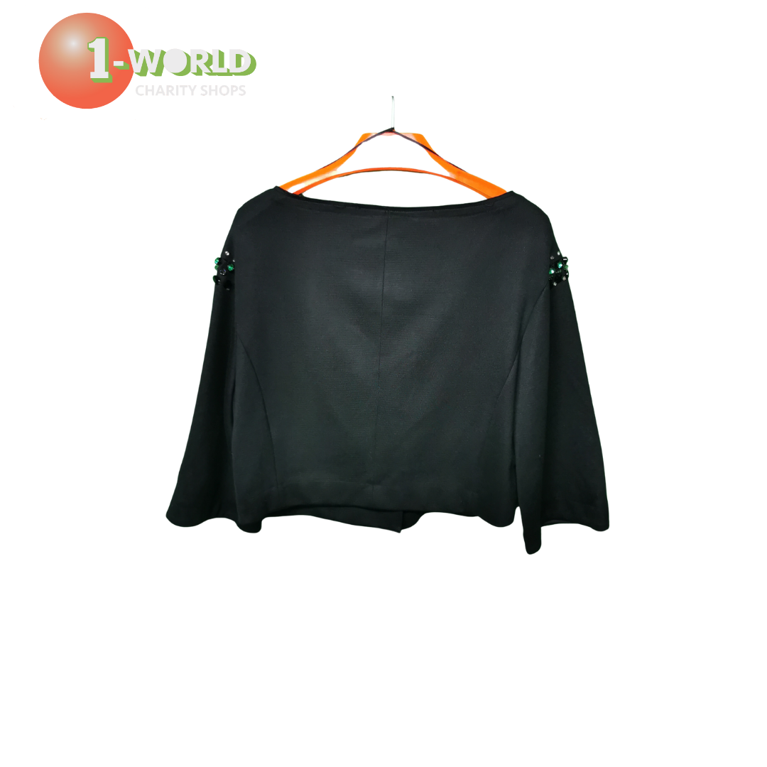 Schumacher Jacket, Blinge on sleeve - 2 Black