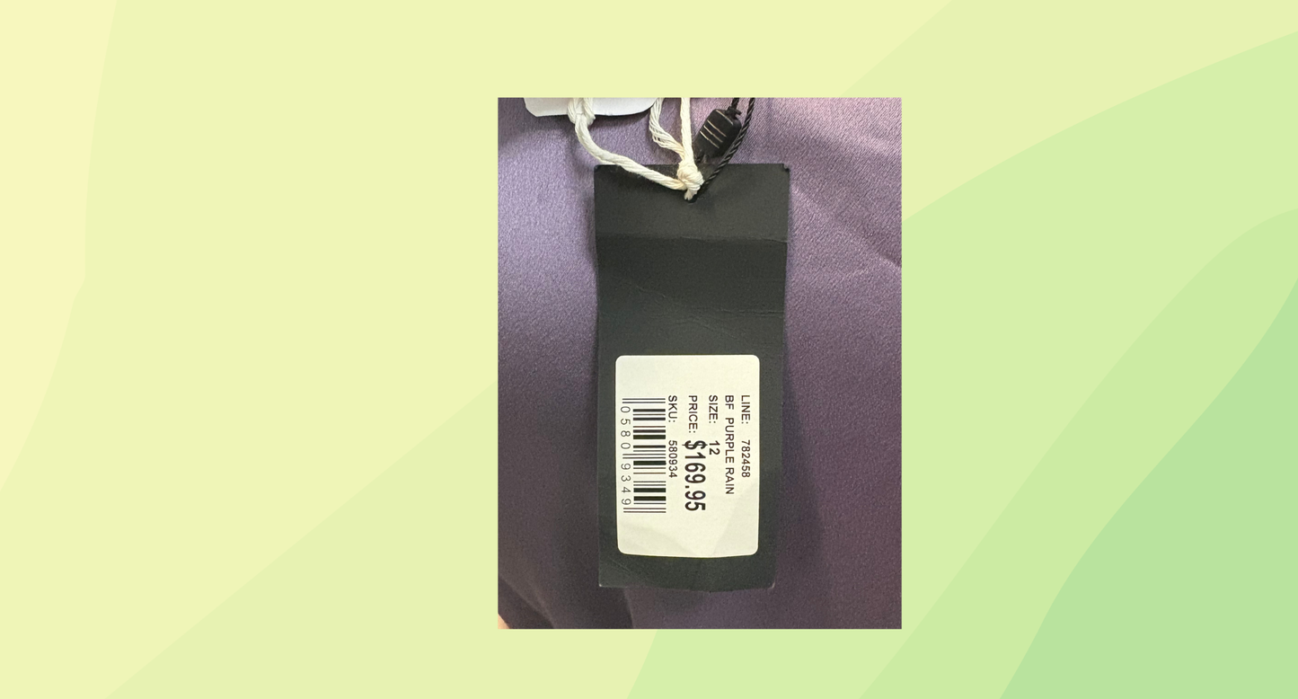 Portmans Cowl Neck Dress RRP $169.95 - Size 12 - Purple Rain