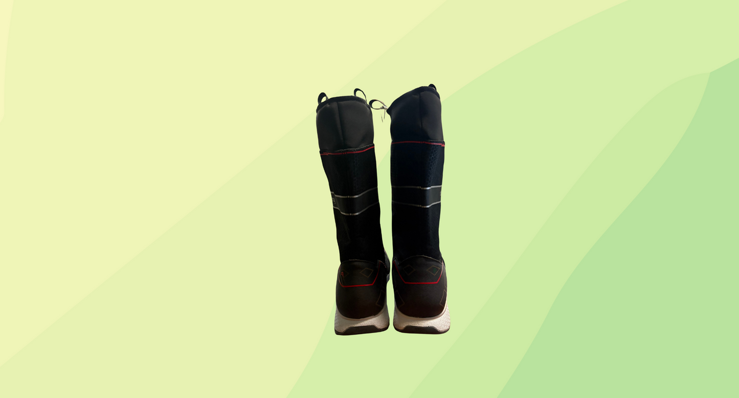 Dubarry Sailing Boot - Hobart - Size 46 - Black/Red Trim