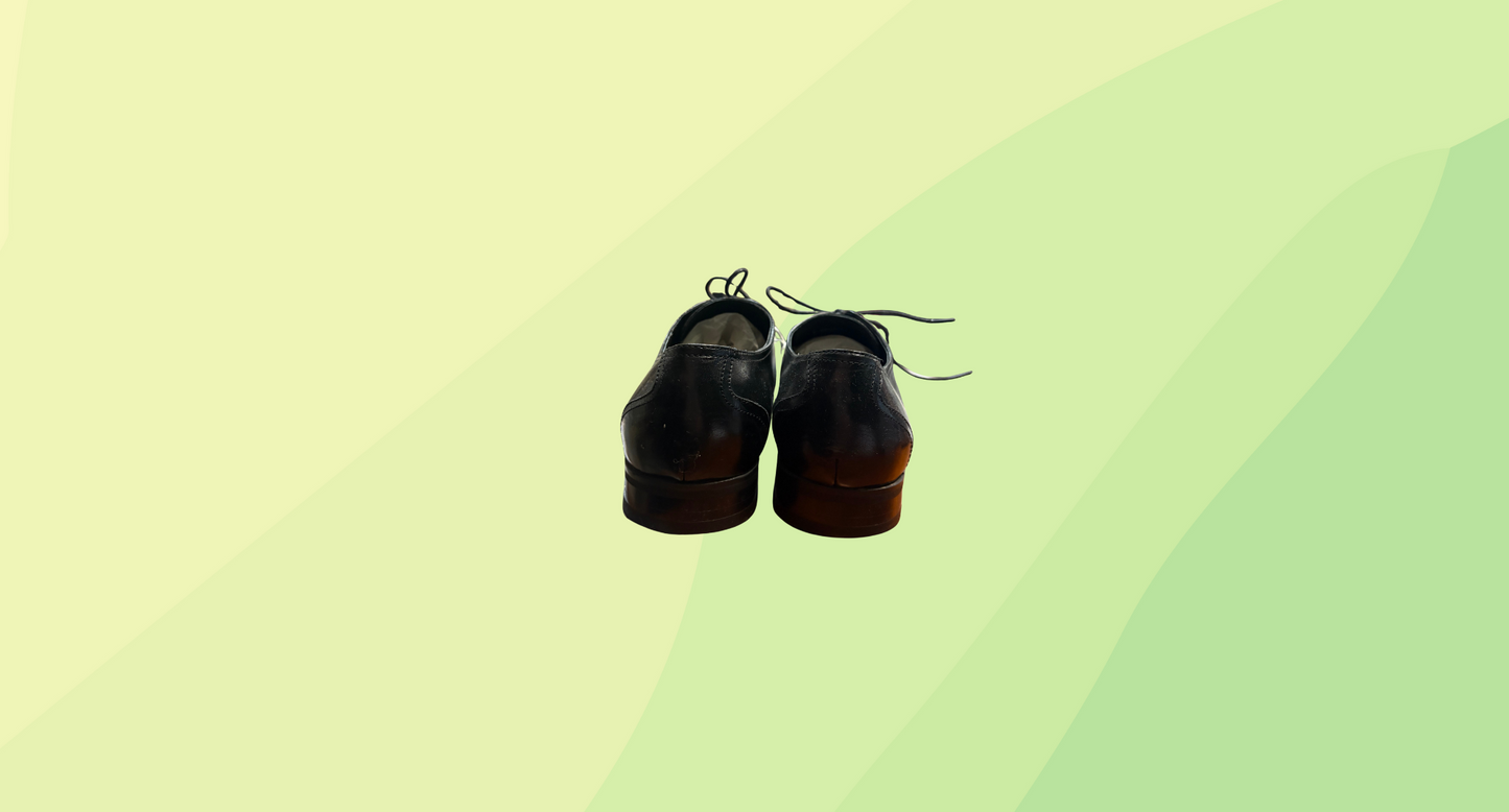 Davinci Mens Bentley Leather Dress Shoes - Size 8 - Black