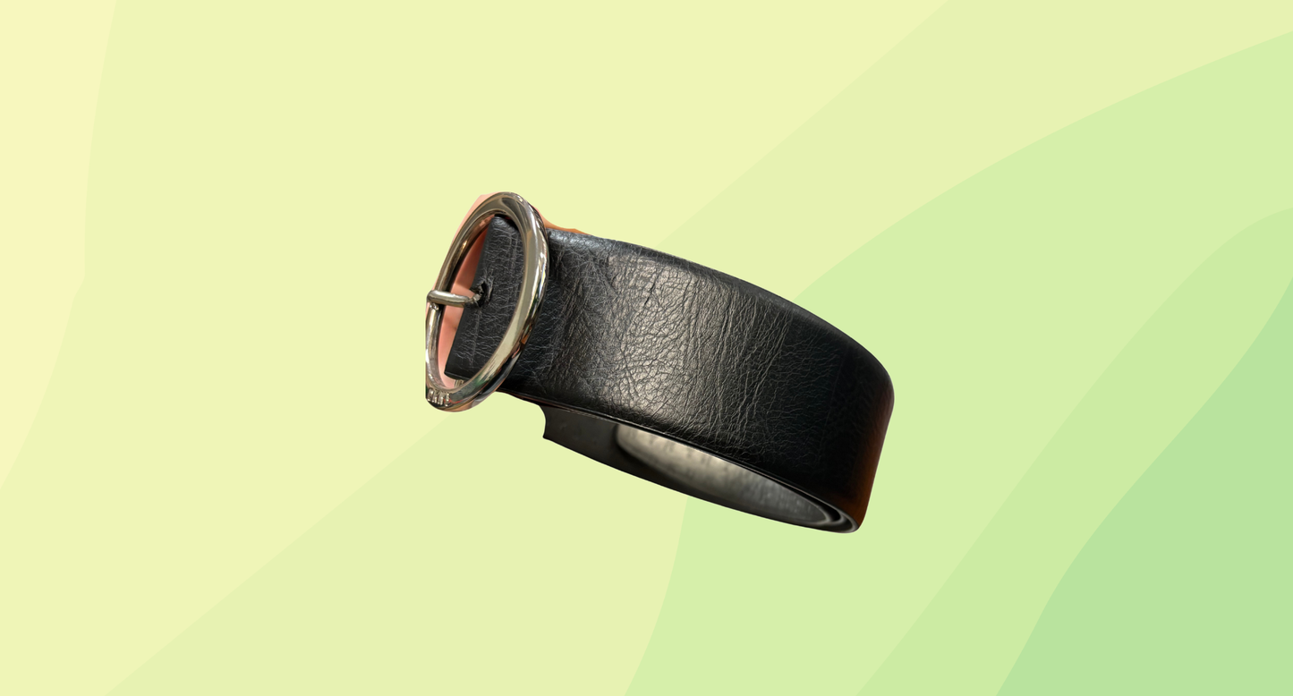 DKNY Reversible Belt - 40in - Grey/Black
