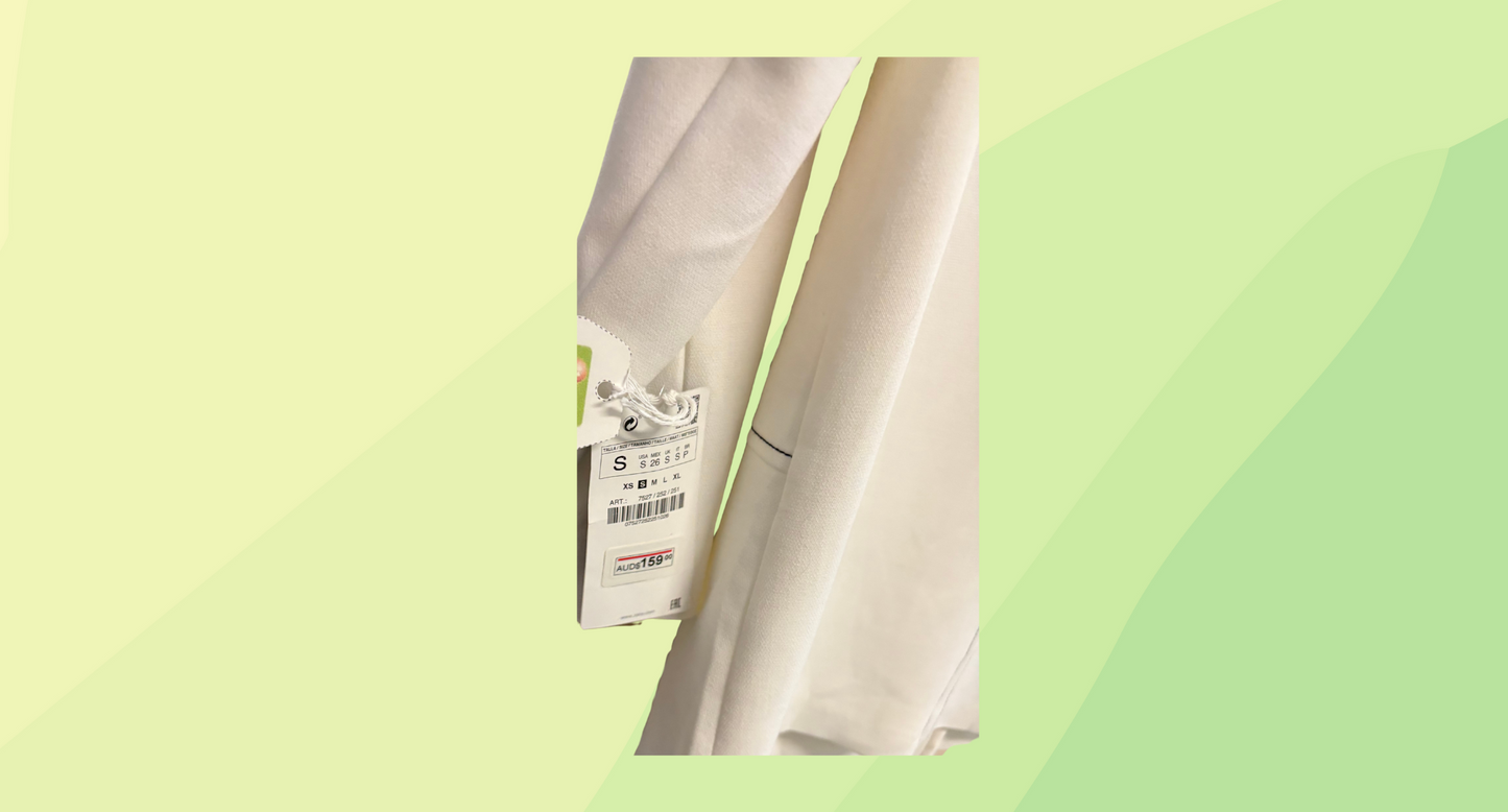Zara Basic Blazer RRP $159 - S - White