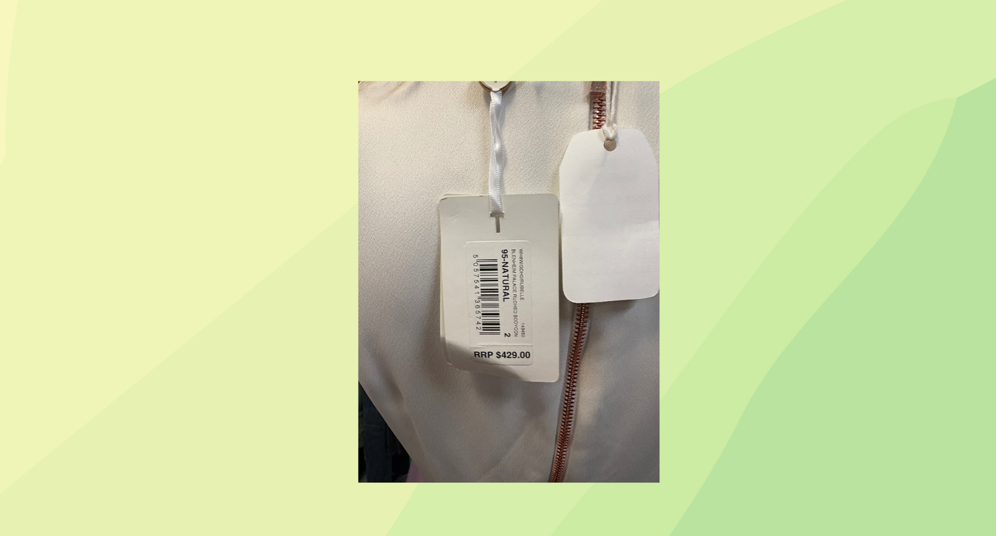 Ted Baker Blenheim Palace Ruched Bodycon Dress RRP $429 - Size 2 - Rubelle