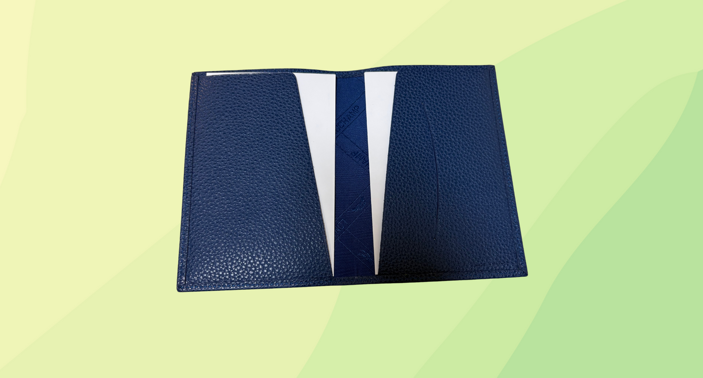 Longchamp Passport Wallet - Blue
