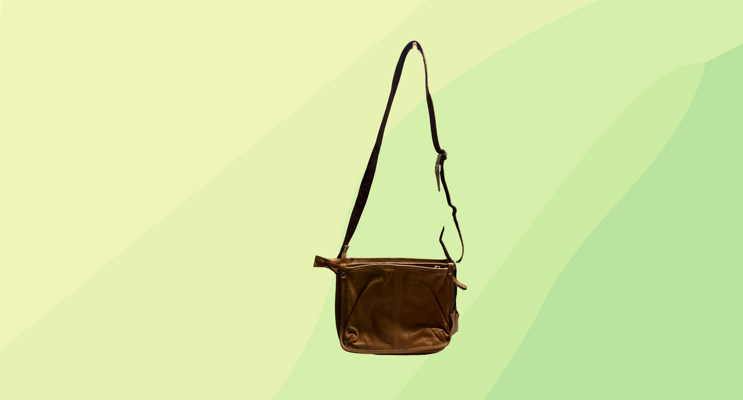 Colorado Leather Handbag - Light Brown