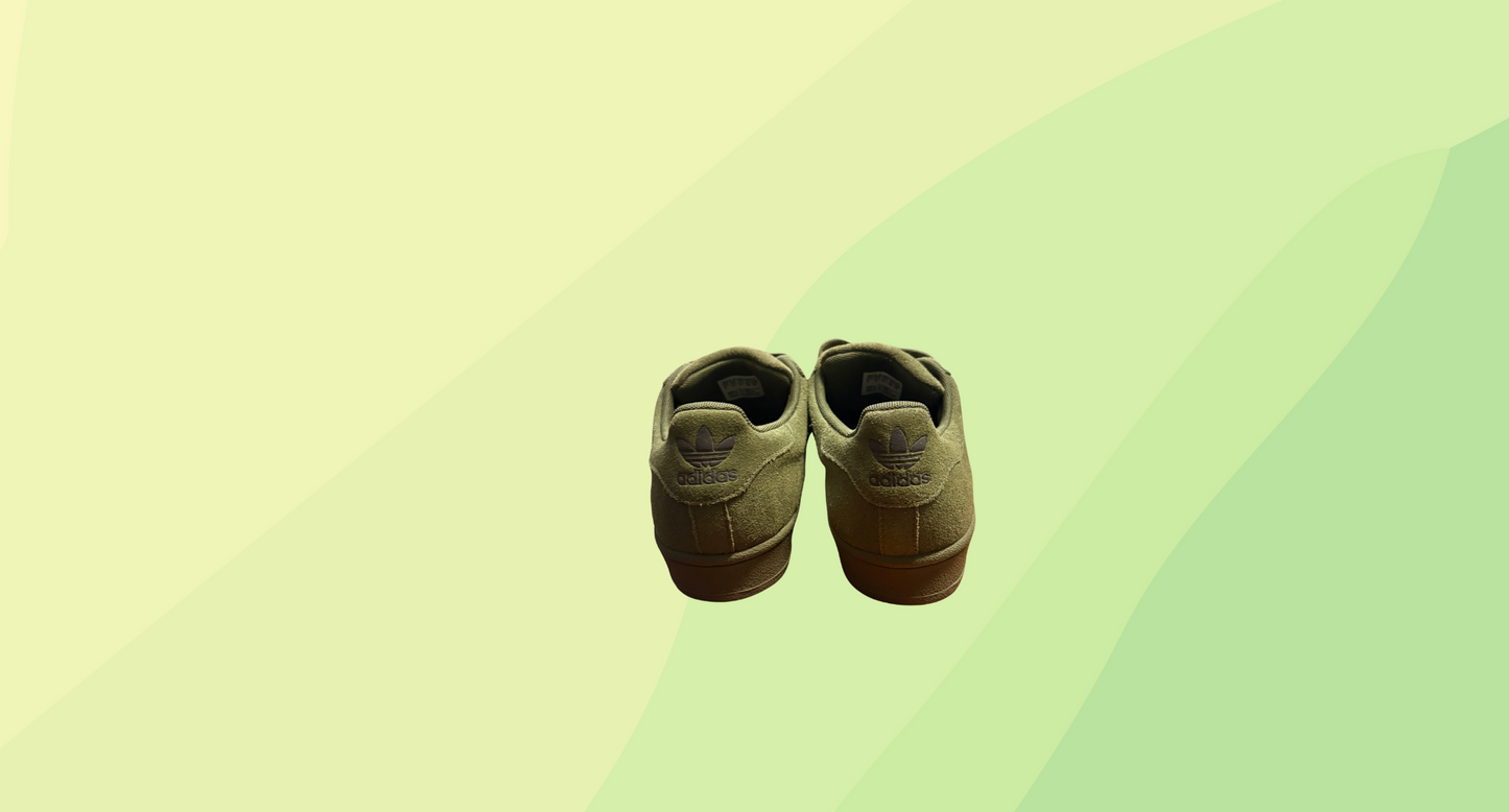 Adidas Superstar Trace Olive Suede - W5 - Army Green