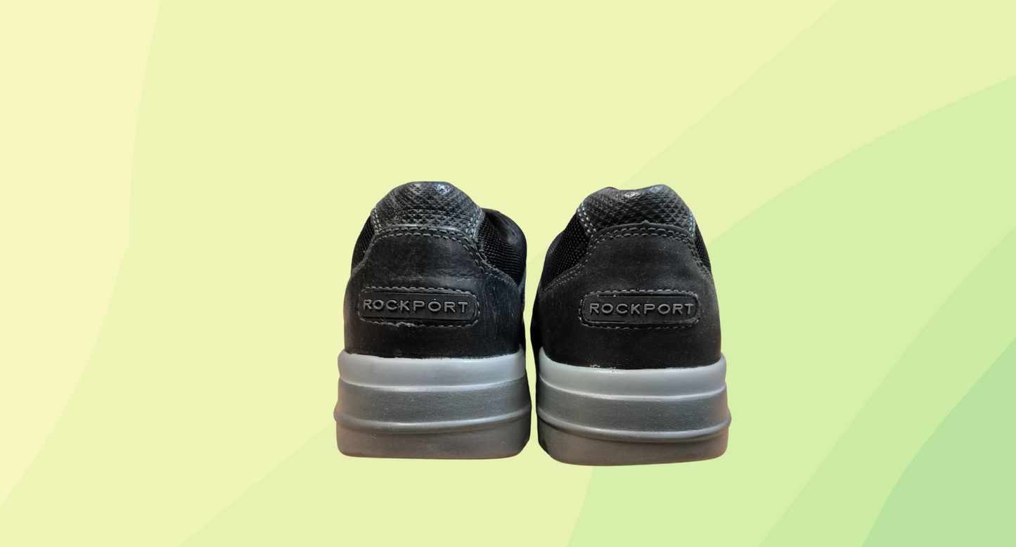 Rockport City Edge Mens Plain Toe Sneaker - Size 8 - Black