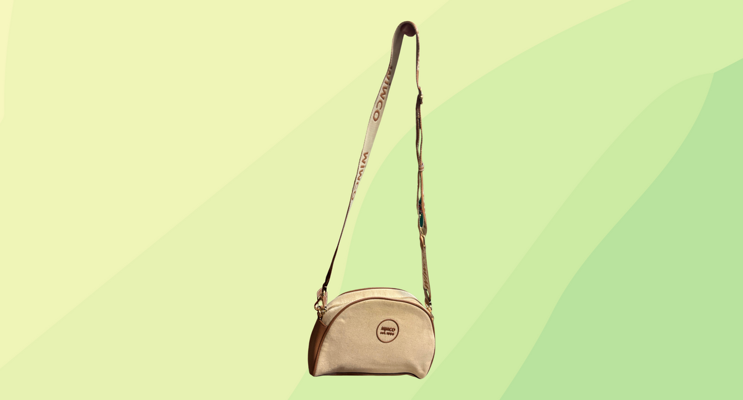 Mimco Est.96 Crossbody Bag - Natural