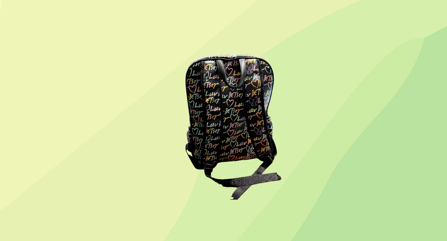 Luv Betsey by Betsey Johnson Backpack - Black/Multi