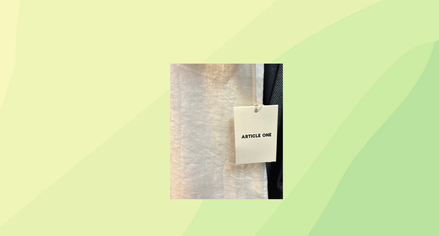 Article One Mens Nero Linen Resort Shirt RRP $90 - M - White