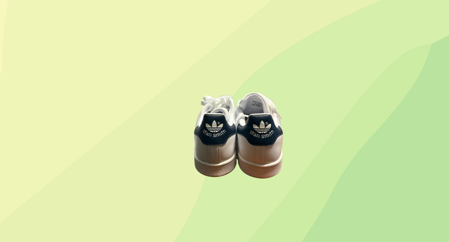 Adidas Mens Stan Smith Shoes - M7 - White/Blue