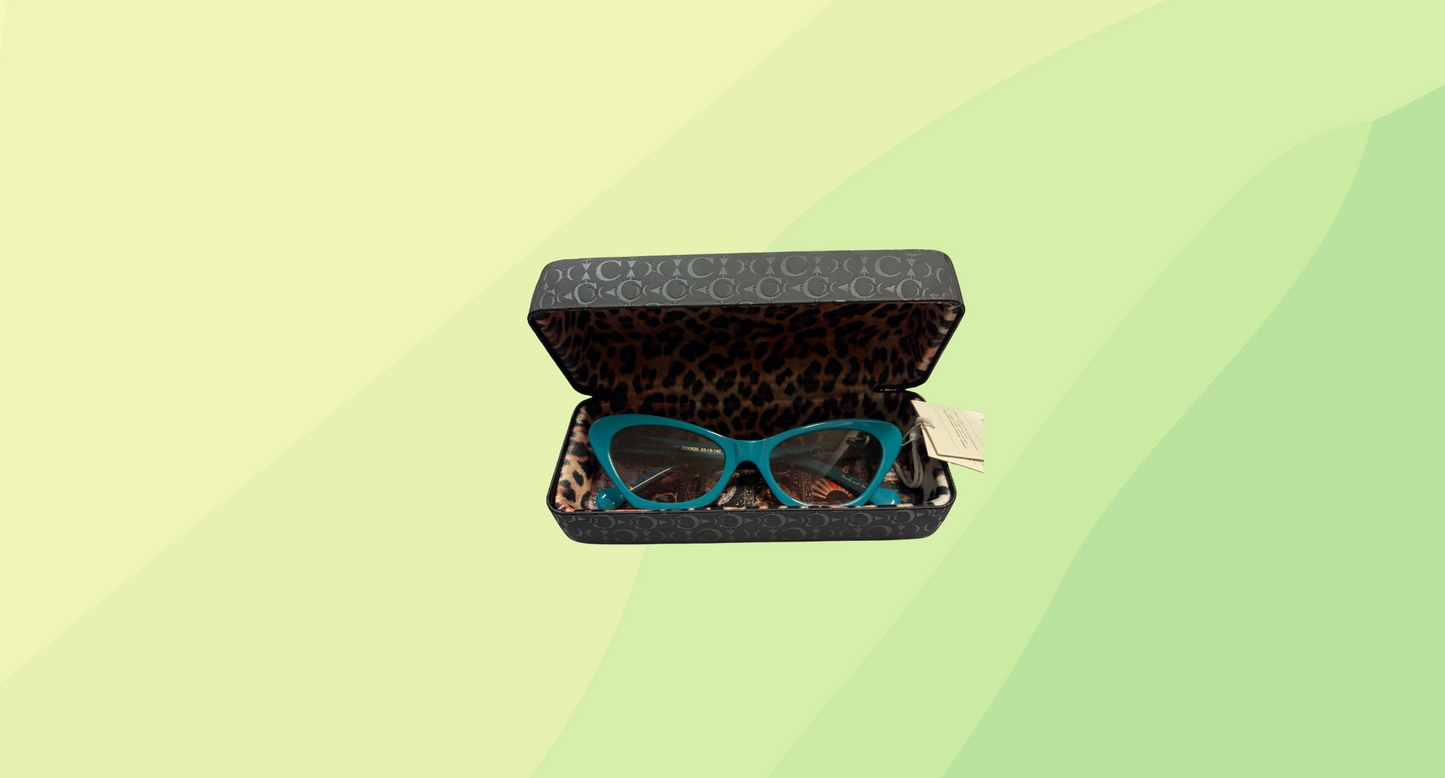 Camilla Autobarn Baby Sunglasses w/Case RRP $280 - Turquoise
