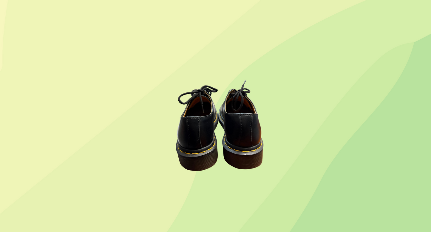 Dr Martins 1461 Smooth Shoes - US 4 - Black