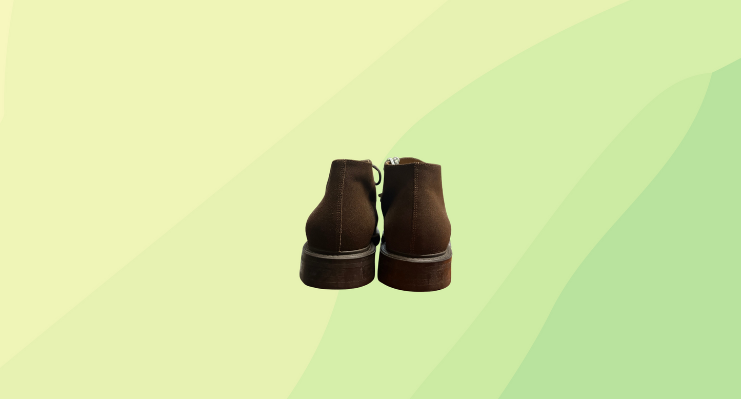 Goex Mens Suede Goecx Respira Boot (with dust bag) - Size 43 - Brown