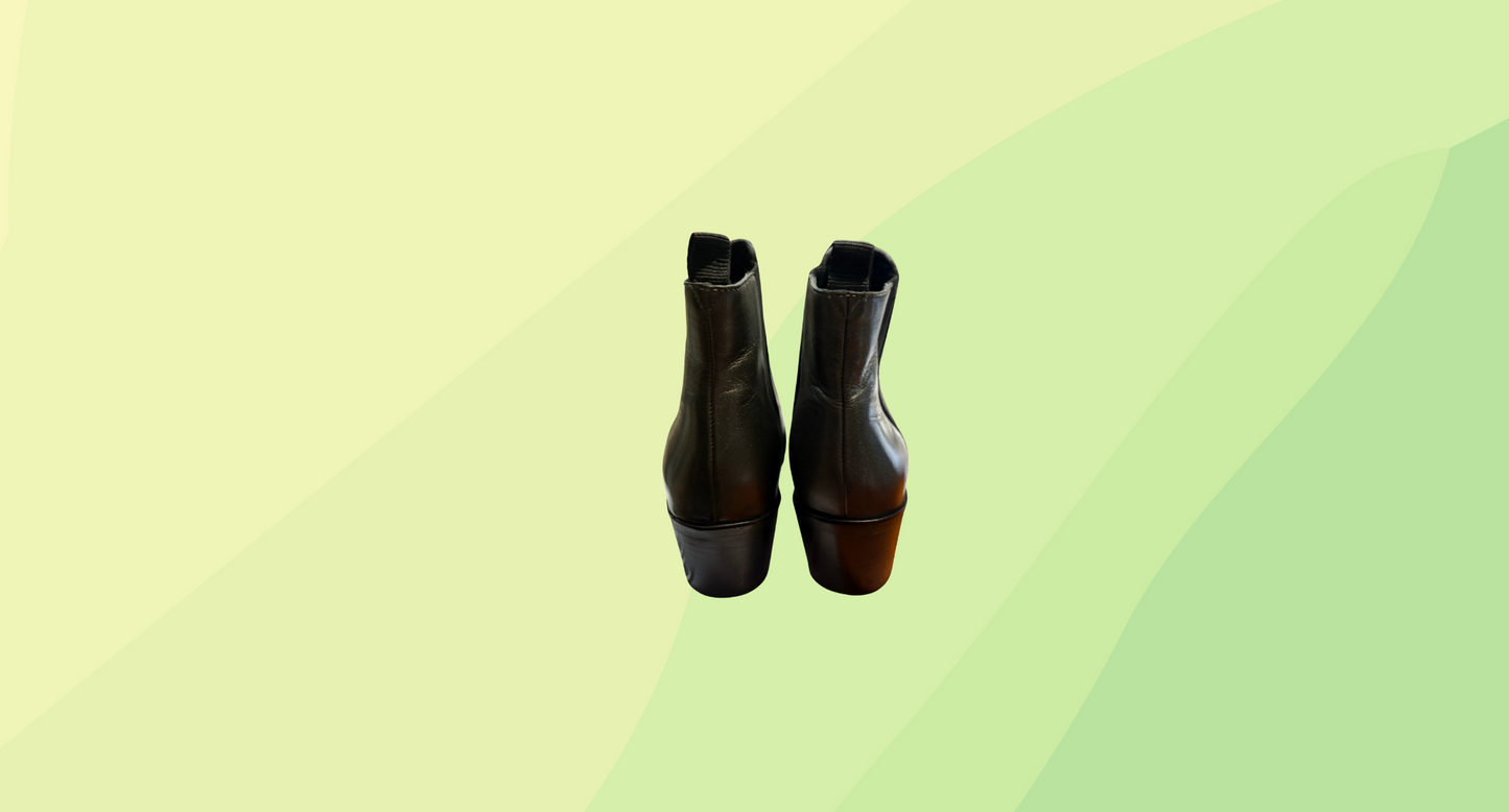 Country Road Shelby Ankle Boot RRP $229 - Size 38 - Gunmetal