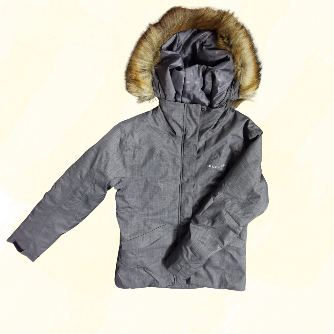 Mountain Designs Snow Jacket - Size 18 - Charcoal