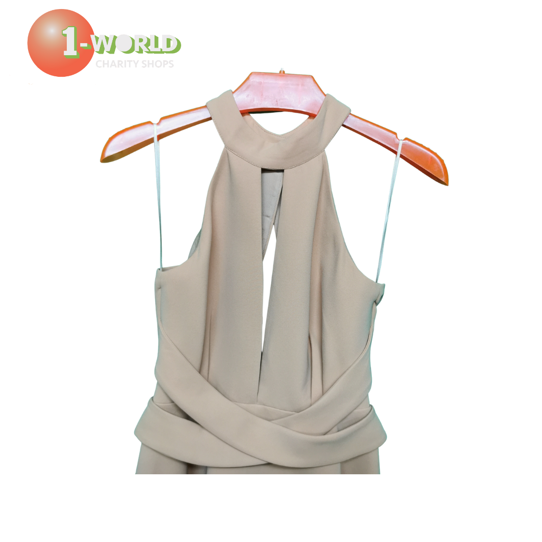 C/MEO Collective Breaking Hearts Dress - Xs Tan